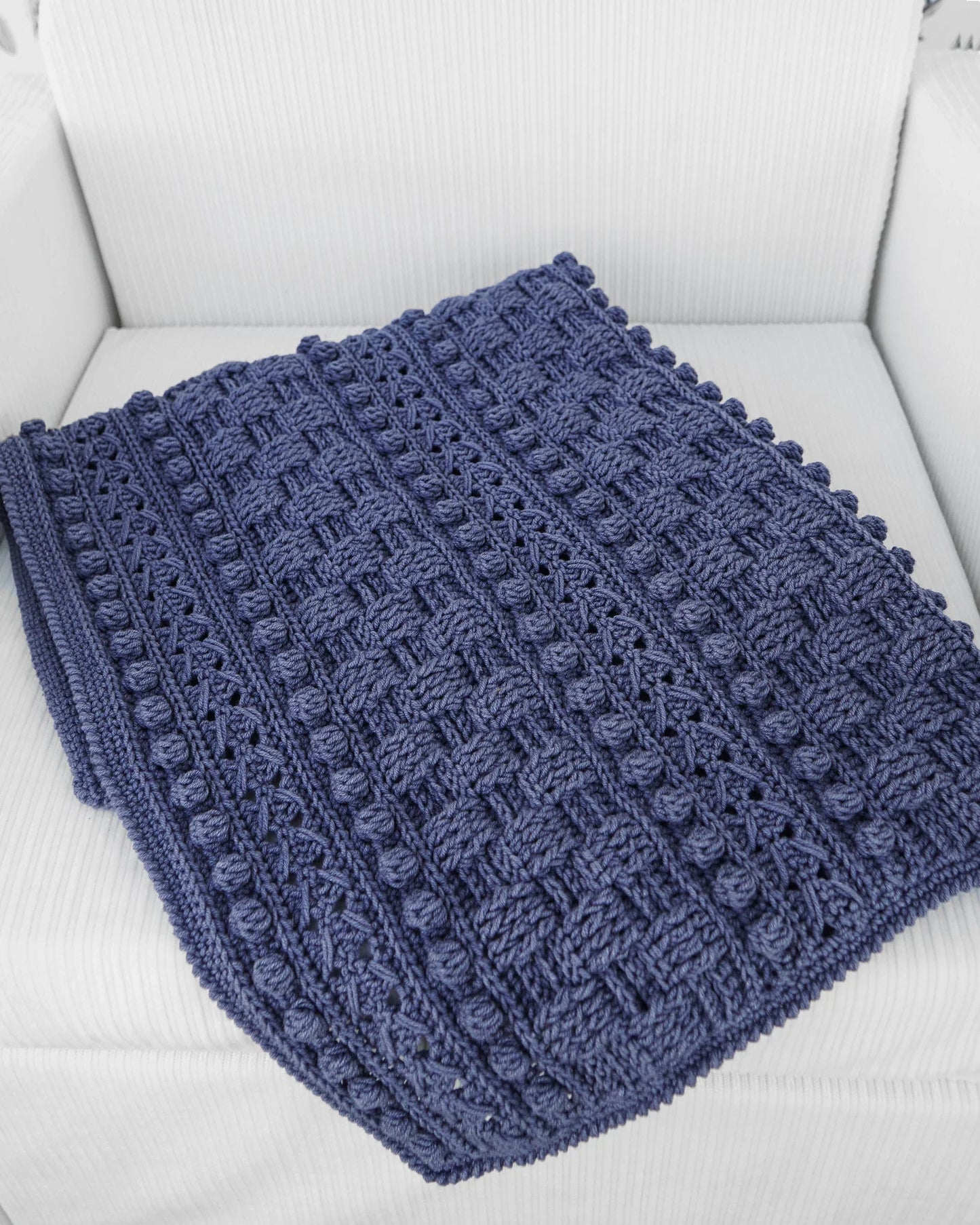 Easy Throw Blanket Crochet Pattern