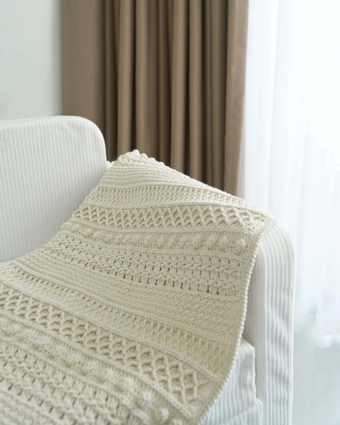 Modern Crochet Blanket Pattern