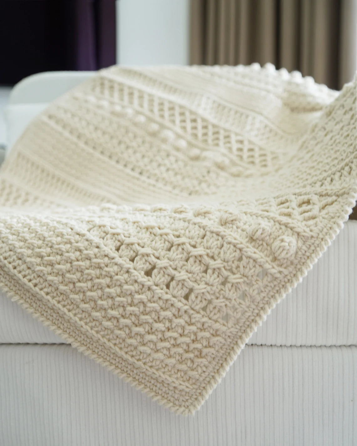 Modern Crochet Blanket Pattern