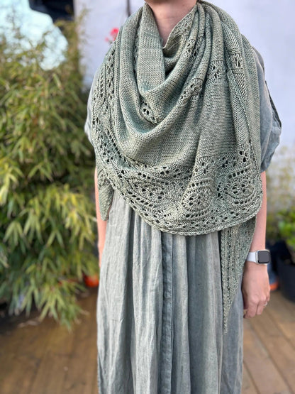 Elven Song Shawl Knitting Pattern