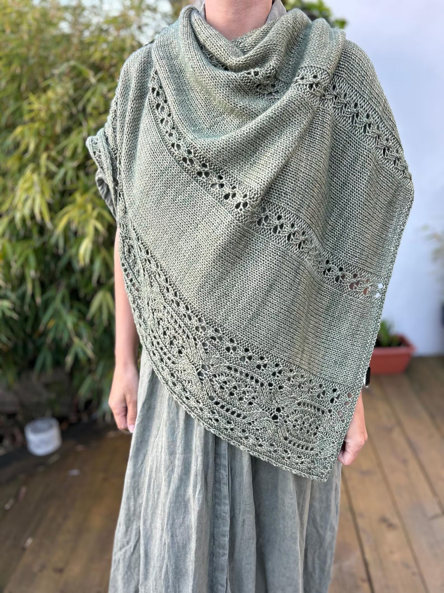 Elven Song Shawl Knitting Pattern