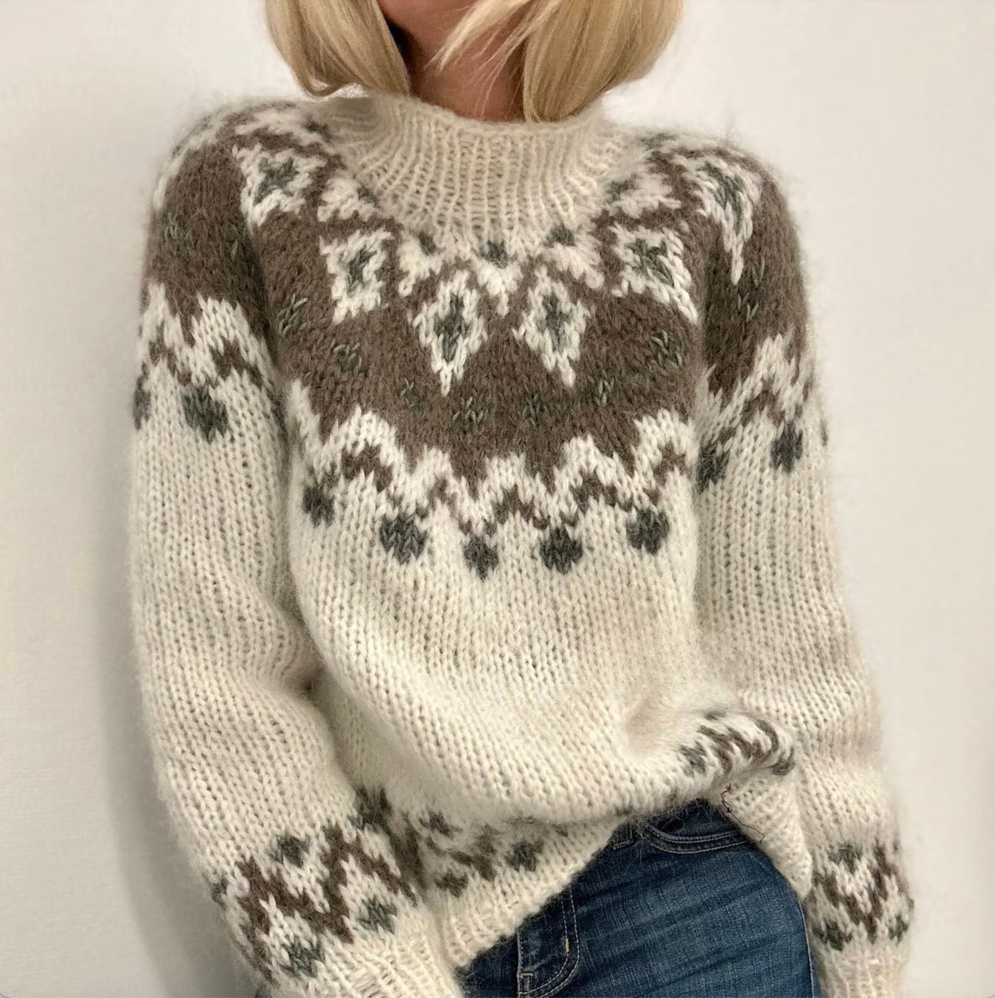 My Etne Sweater Knitting Pattern