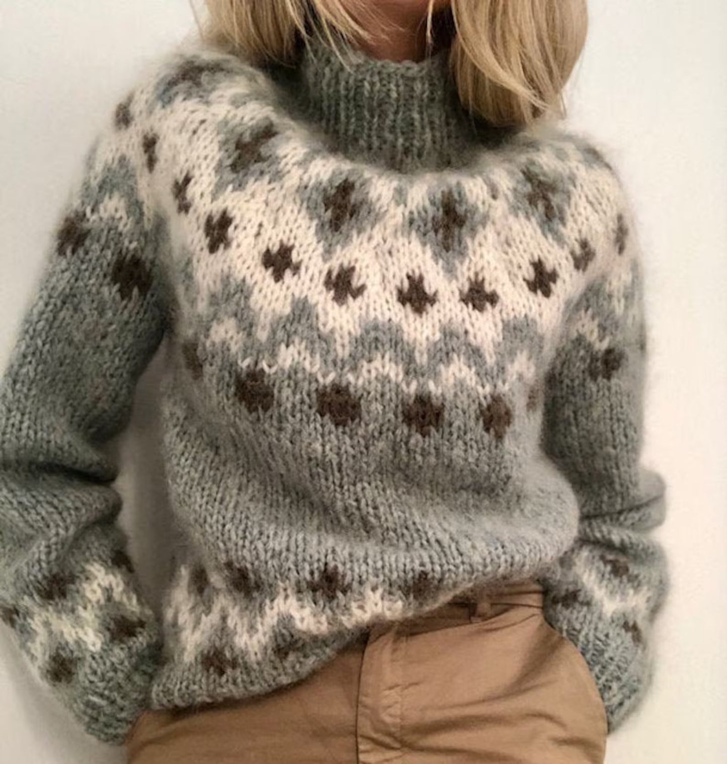 My Etne Sweater Knitting Pattern