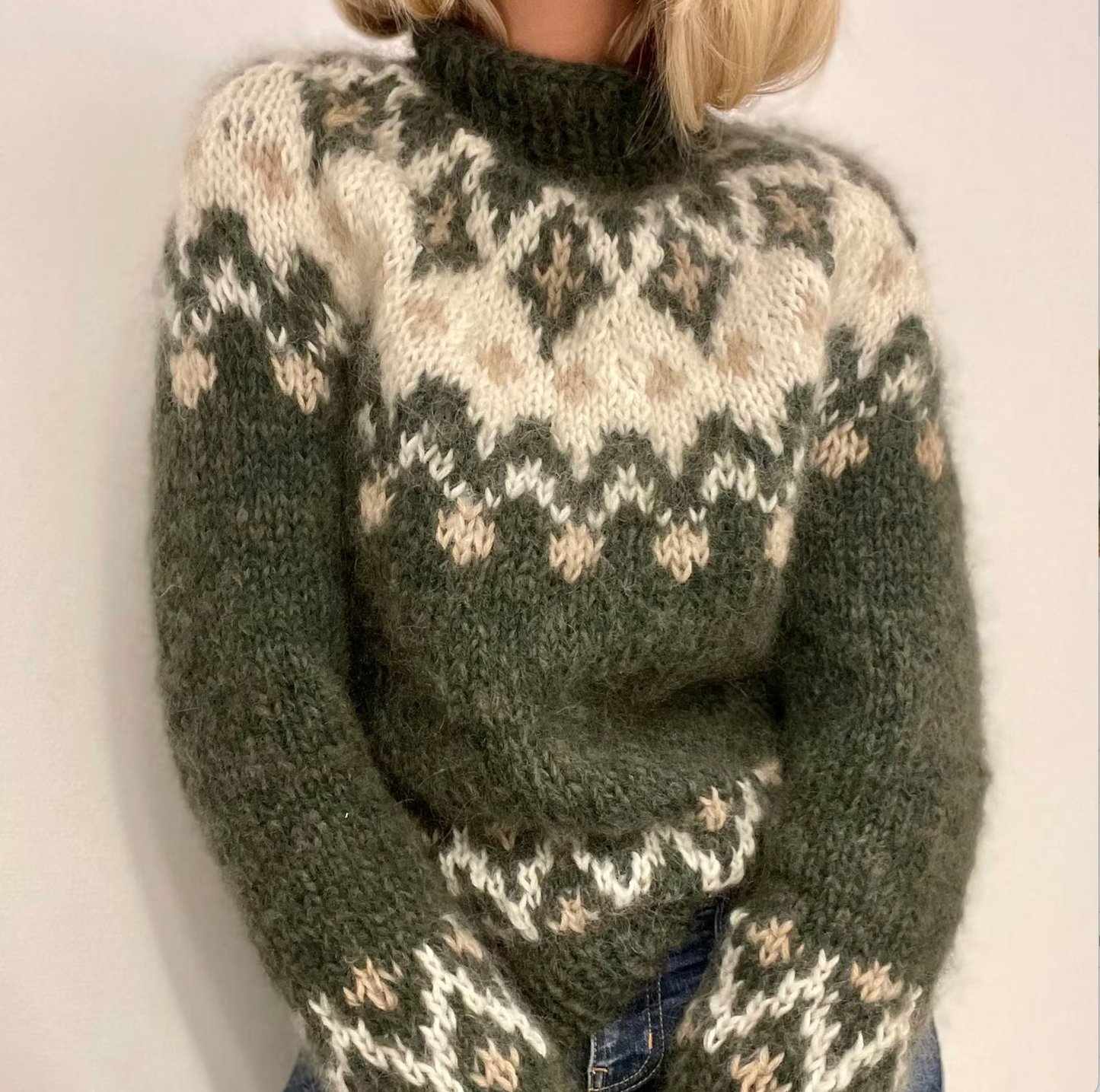 My Etne Sweater Knitting Pattern