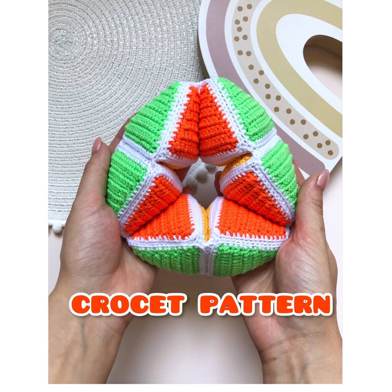 Fidget Montessori Sensory Toy Crochet Pattern