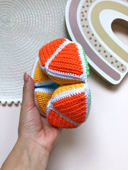 Fidget Montessori Sensory Toy Crochet Pattern
