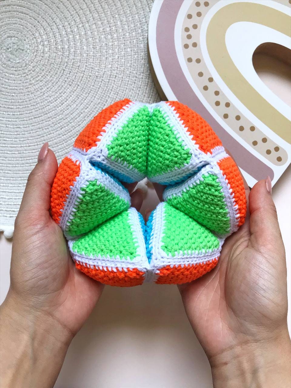 Fidget Montessori Sensory Toy Crochet Pattern