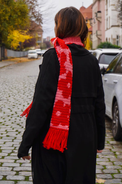 Flower Scarf Crochet Pattern