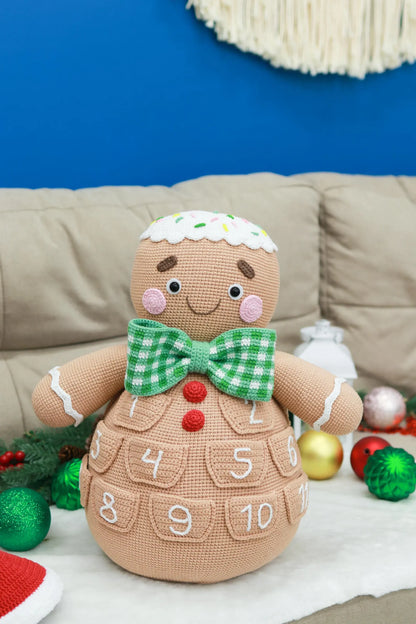 Gingerbread Man Advent Calendar Crochet Pattern