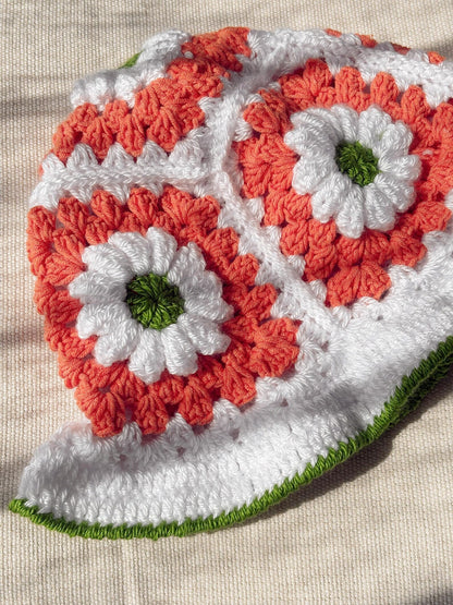 Ruffled Bucket Hat Crochet Pattern