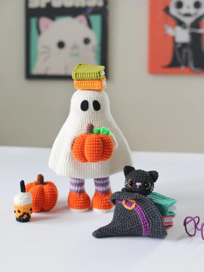 4-in-1 Spooky Ghost Crochet Pattern