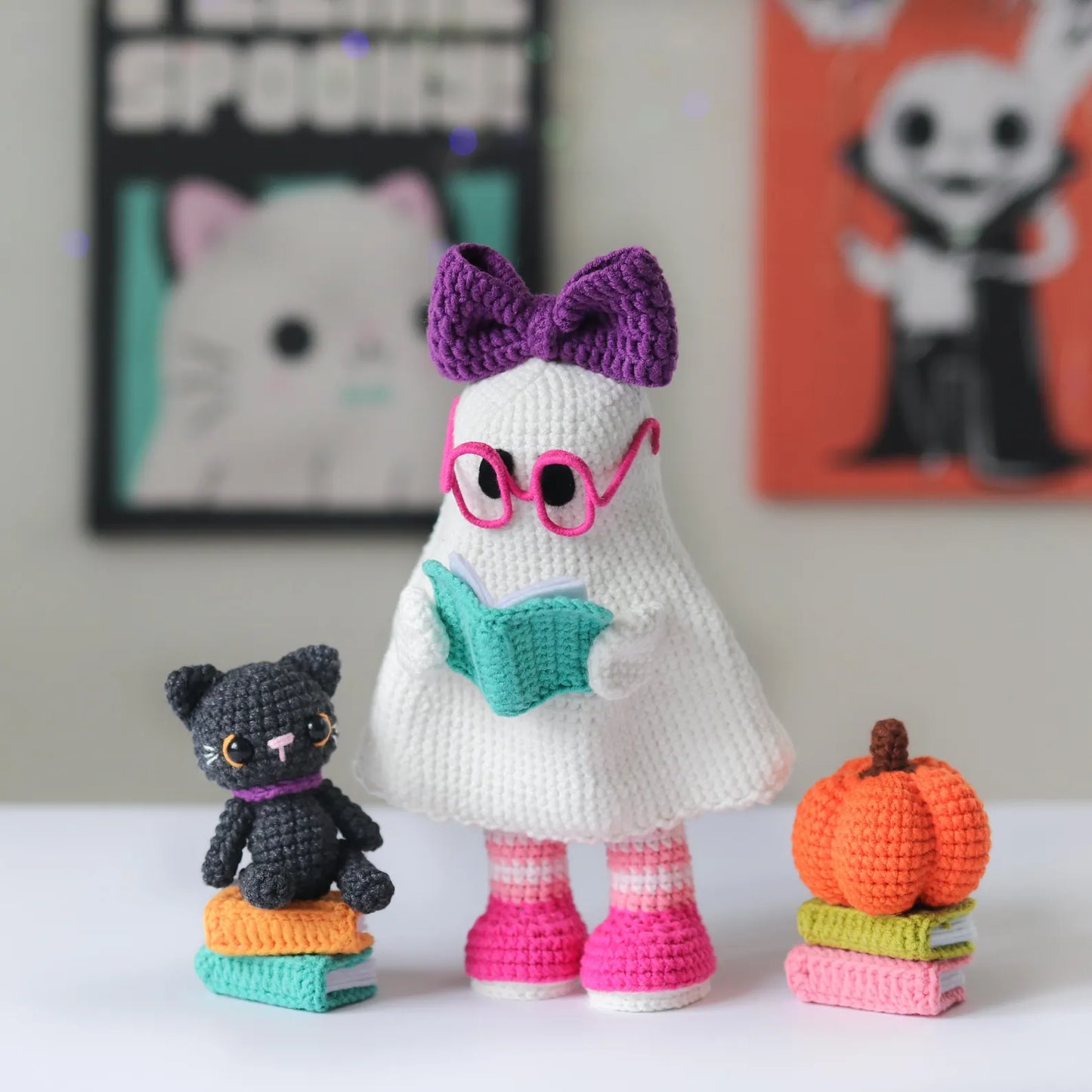 4-in-1 Spooky Ghost Crochet Pattern