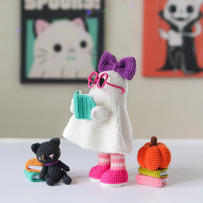 4-in-1 Spooky Ghost Crochet Pattern