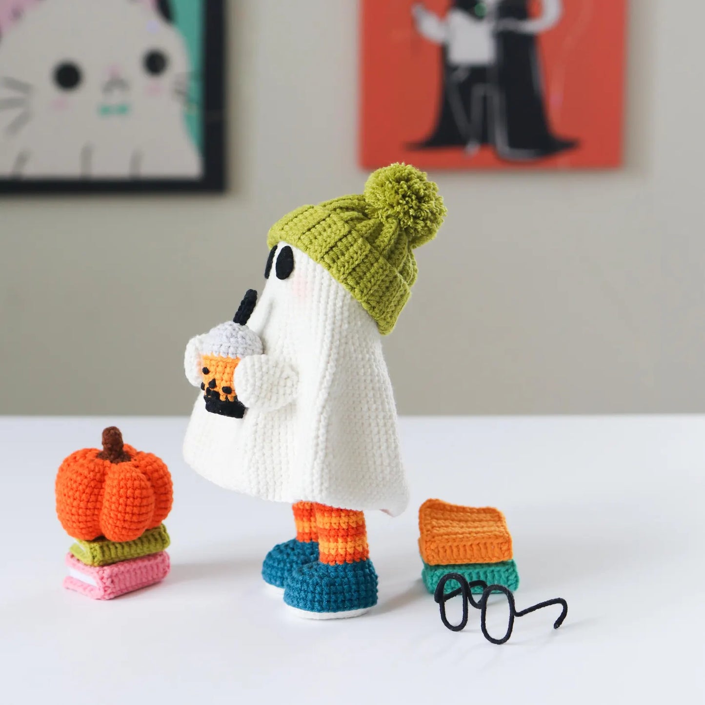 4-in-1 Spooky Ghost Crochet Pattern