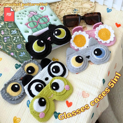 Cute Eyeglasses Case Crochet Pattern