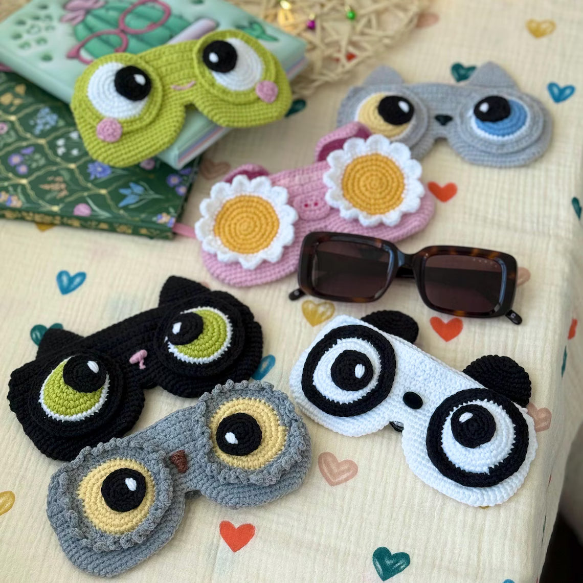 Cute Eyeglasses Case Crochet Pattern