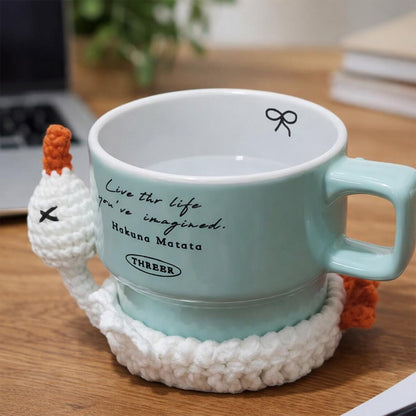 Goose Coaster Crochet Pattern