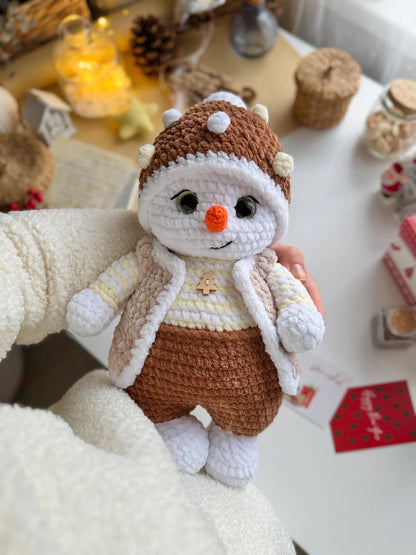 Snowman Crochet Pattern