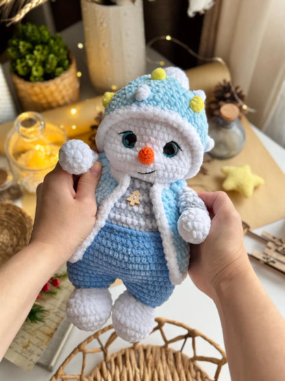 Snowman Crochet Pattern