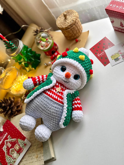 Snowman Crochet Pattern
