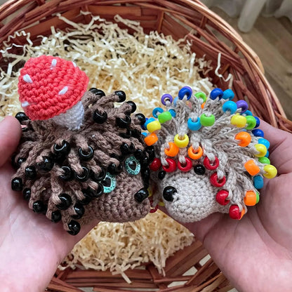 Hedgehog Sensory Toy Crochet Pattern