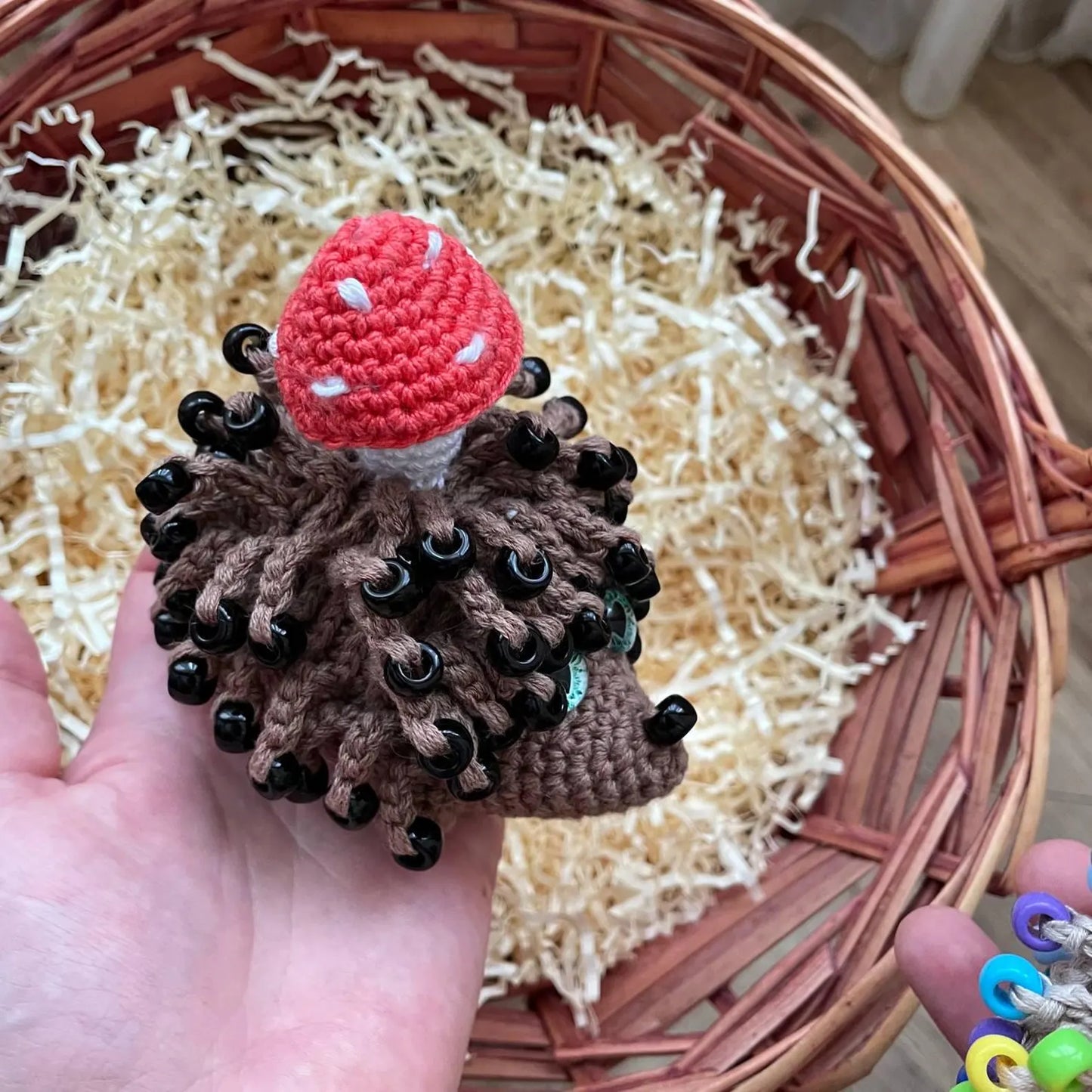 Hedgehog Sensory Toy Crochet Pattern