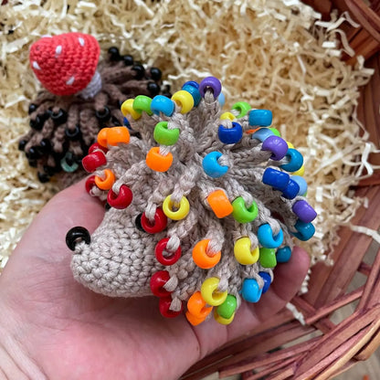 Hedgehog Sensory Toy Crochet Pattern