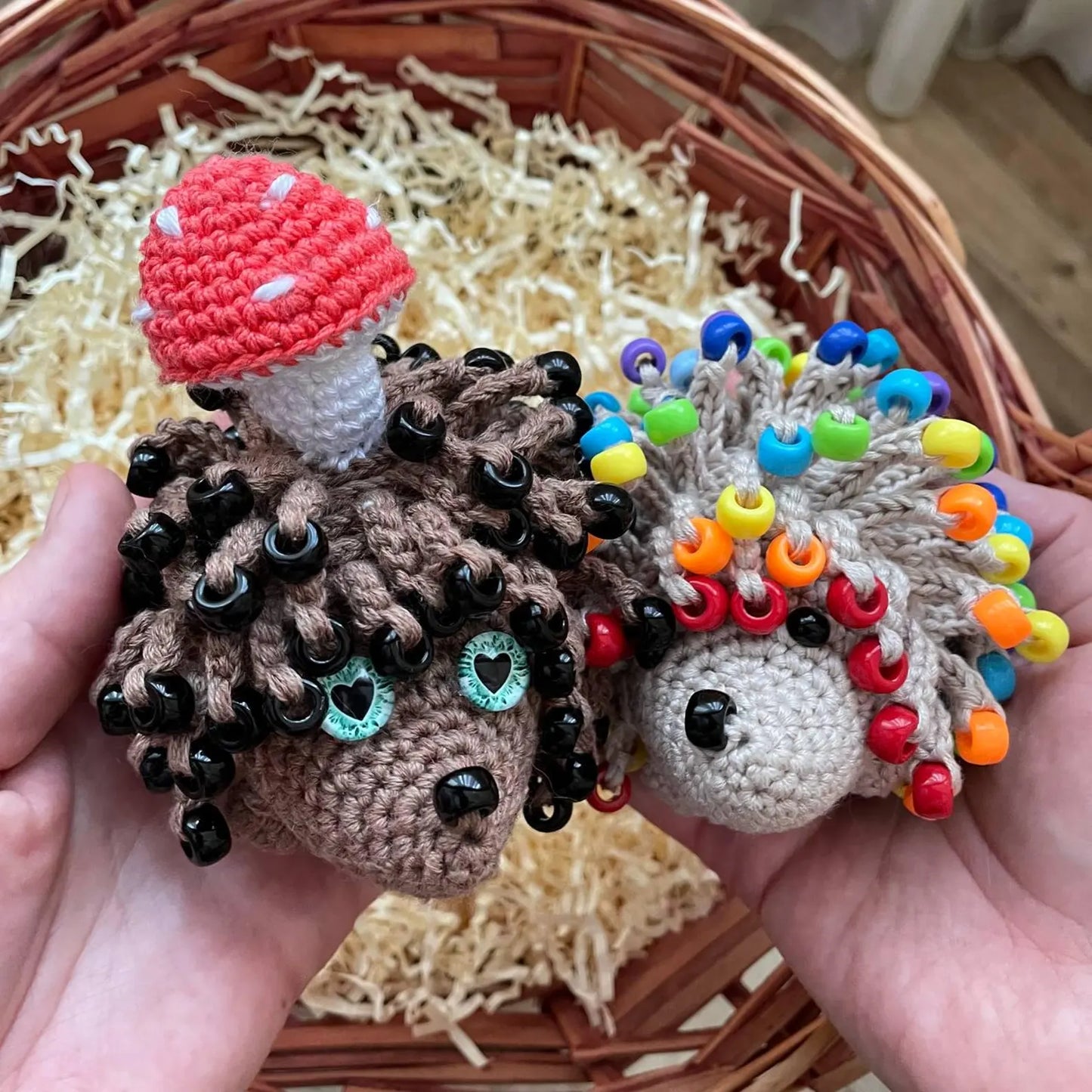 Hedgehog Sensory Toy Crochet Pattern