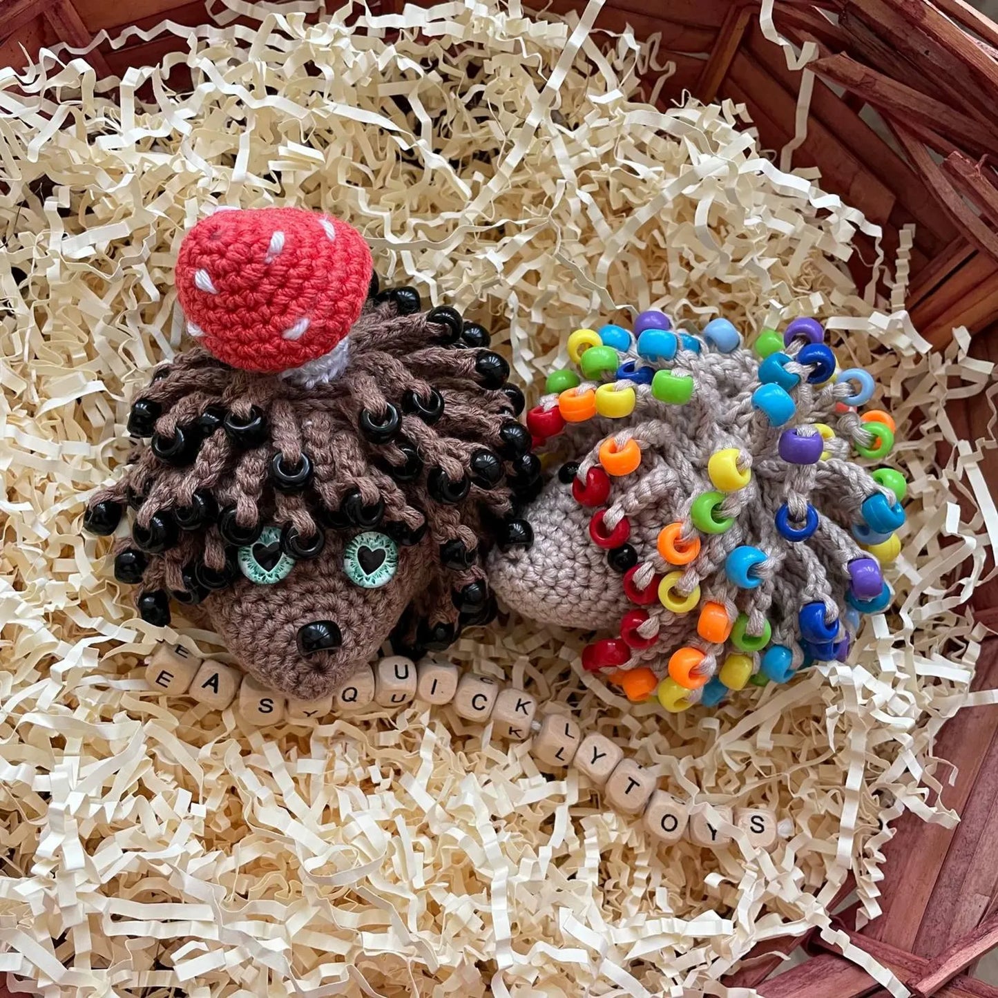 Hedgehog Sensory Toy Crochet Pattern