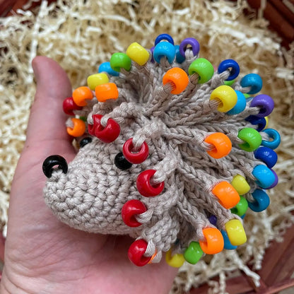Hedgehog Sensory Toy Crochet Pattern