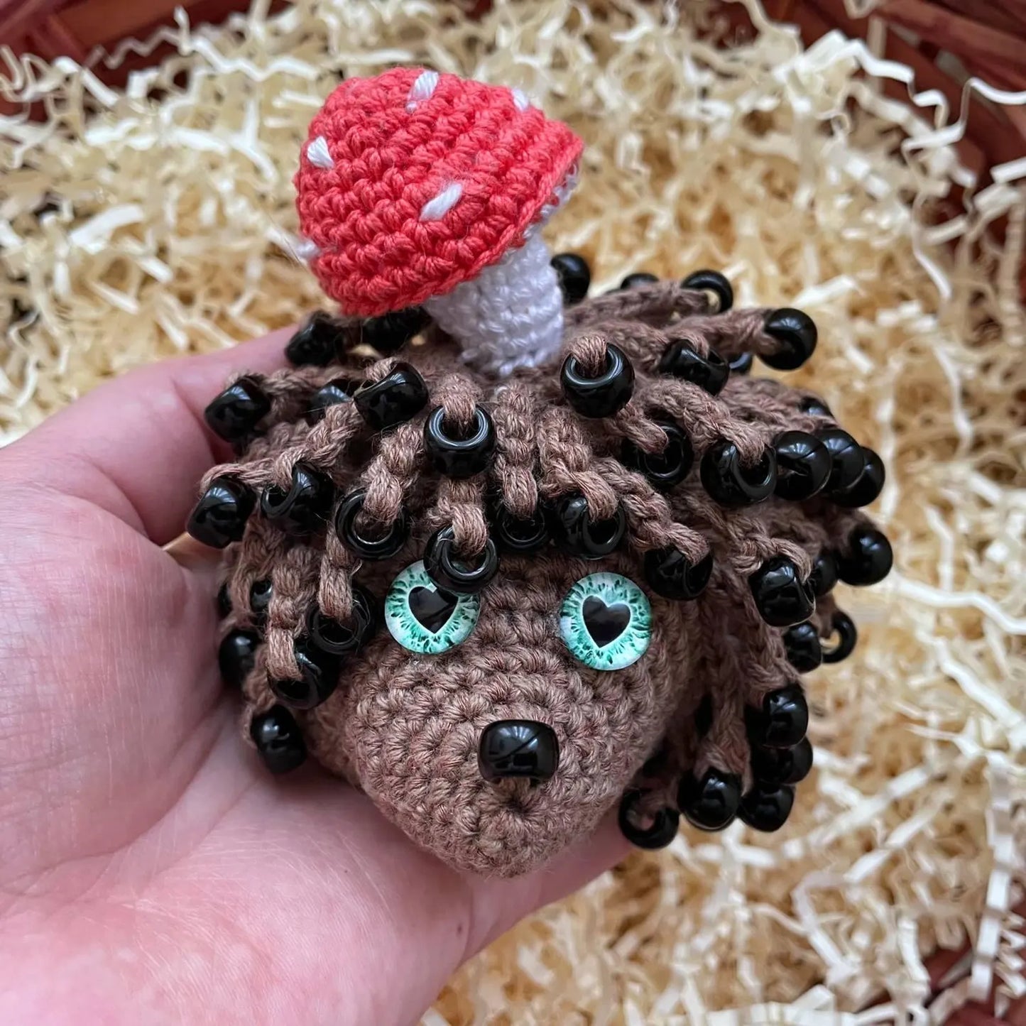 Hedgehog Sensory Toy Crochet Pattern