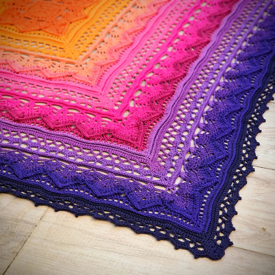 JasmineTea Blanket Crochet Pattern