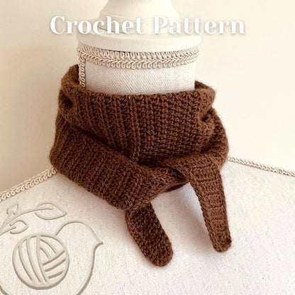 Knit-Look Scarf Crochet Pattern