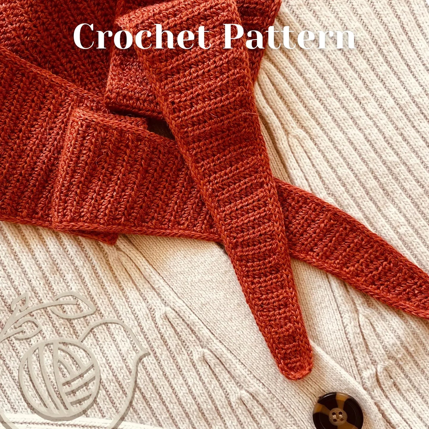 Knit-Look Scarf Crochet Pattern