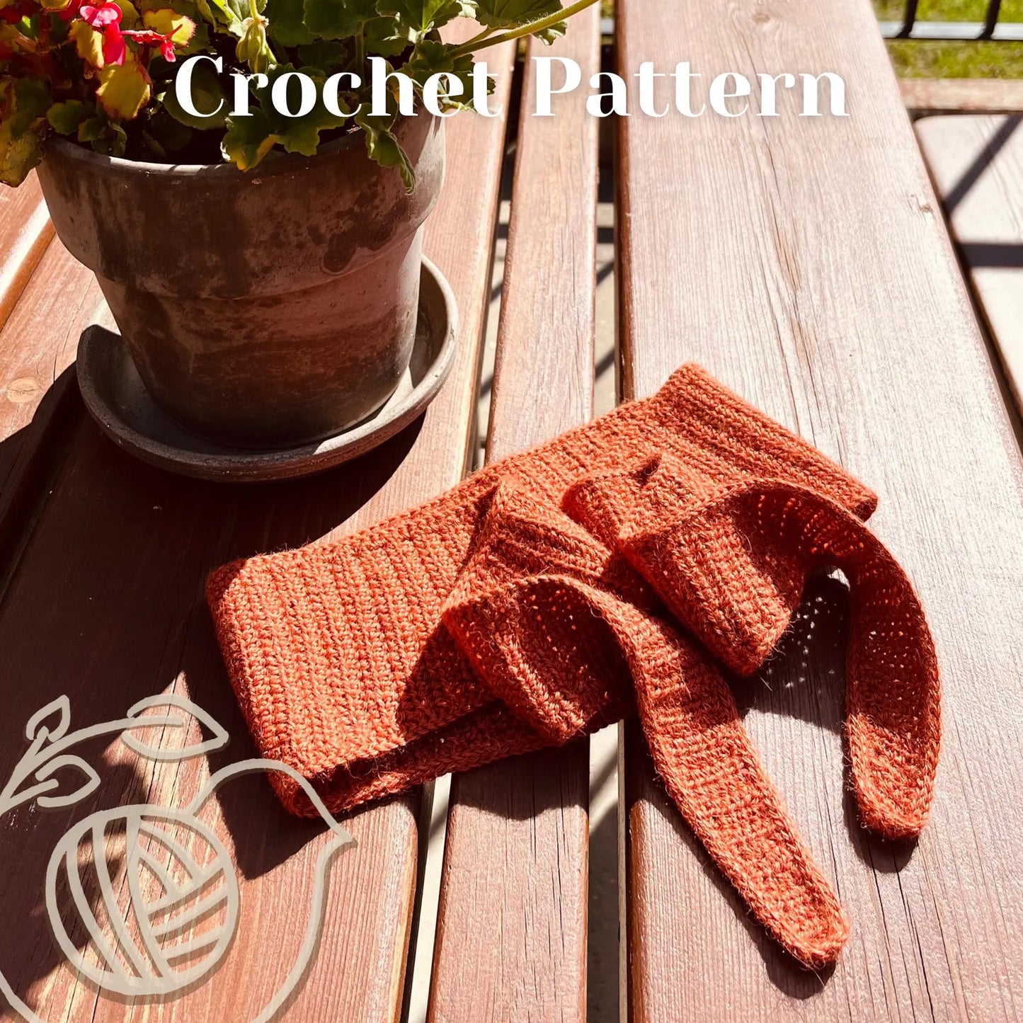 Knit-Look Scarf Crochet Pattern