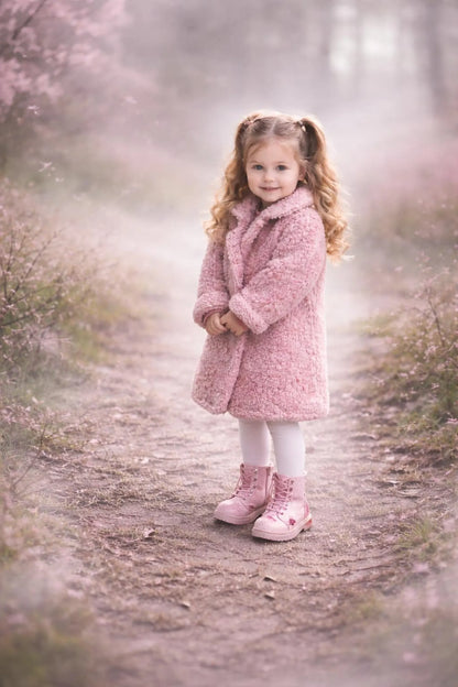 Alpaca Bouclé Children’s Coat Knitting Pattern