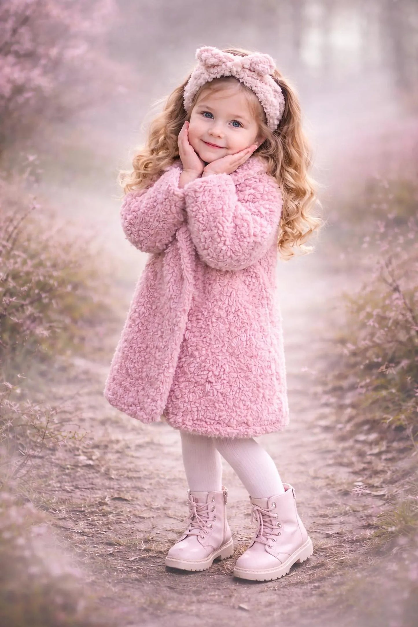 Alpaca Bouclé Children’s Coat Knitting Pattern