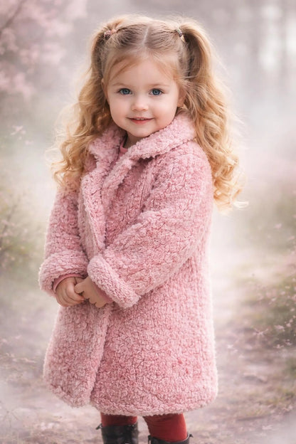 Alpaca Bouclé Children’s Coat Knitting Pattern