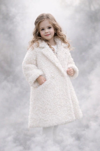 Alpaca Bouclé Children’s Coat Knitting Pattern