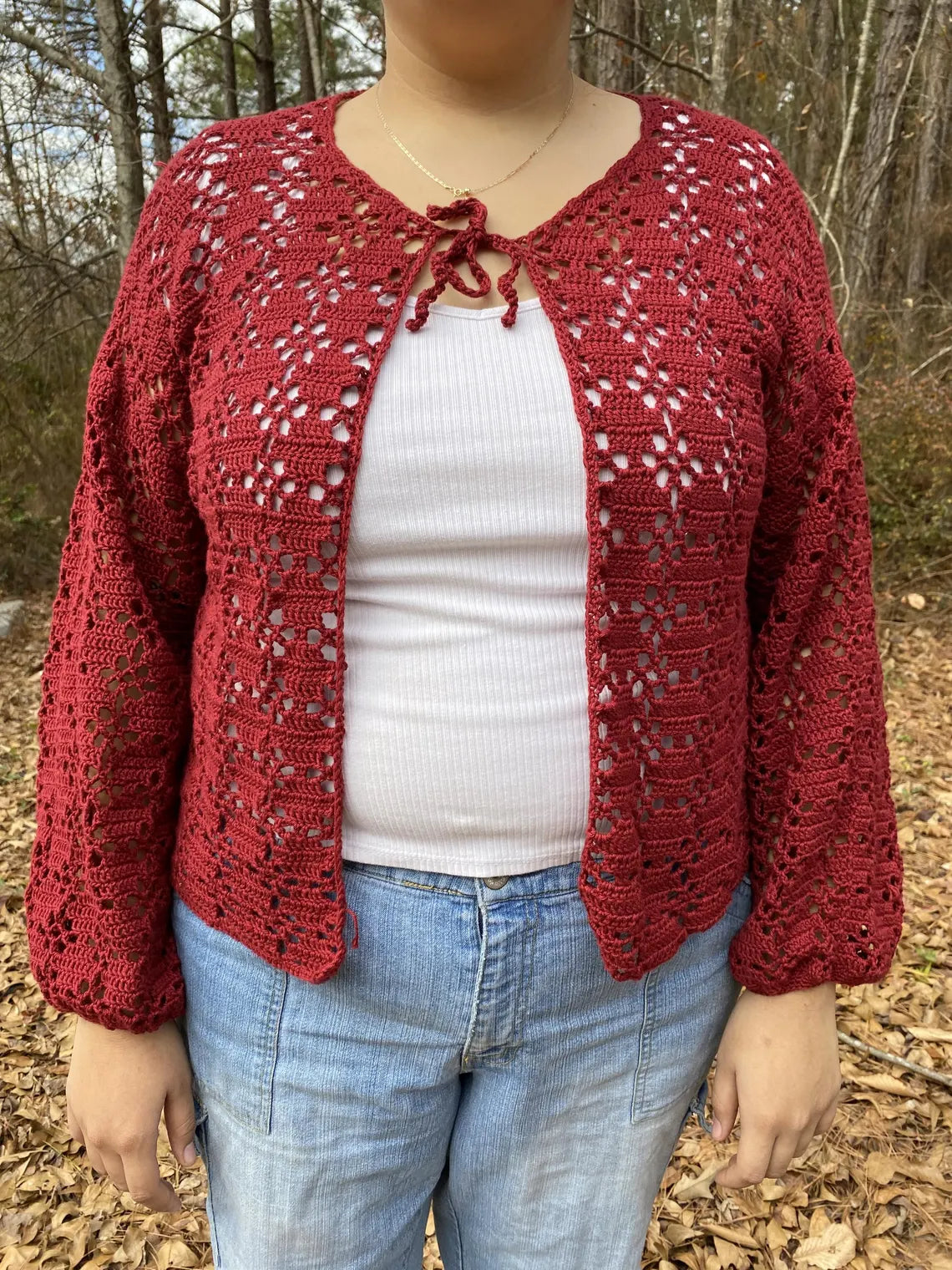 Lacy Lou Cardigan Crochet Pattern