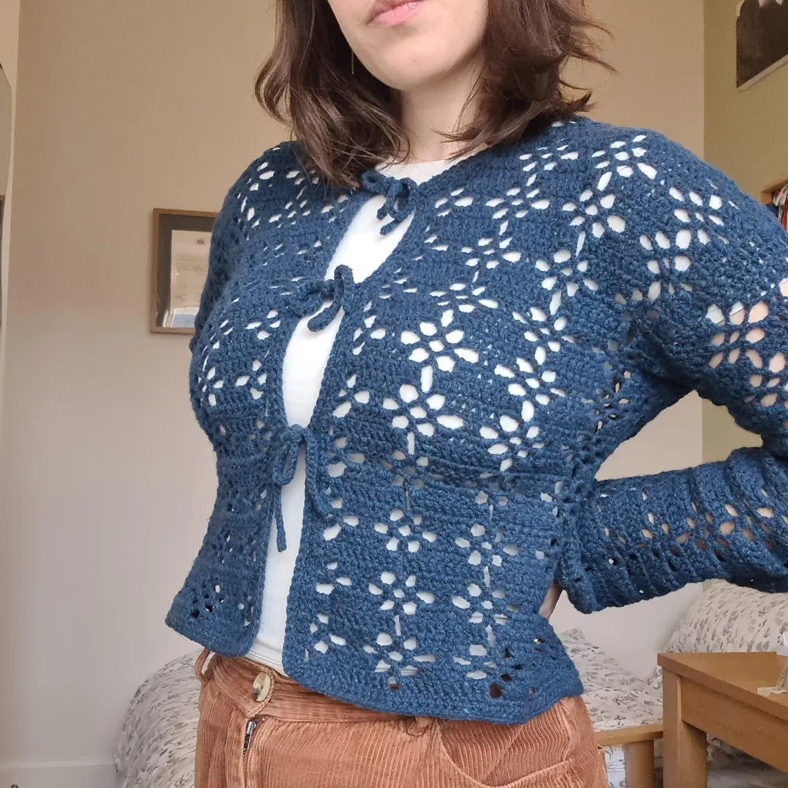 Lacy Lou Cardigan Crochet Pattern