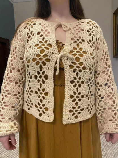 Lacy Lou Cardigan Crochet Pattern