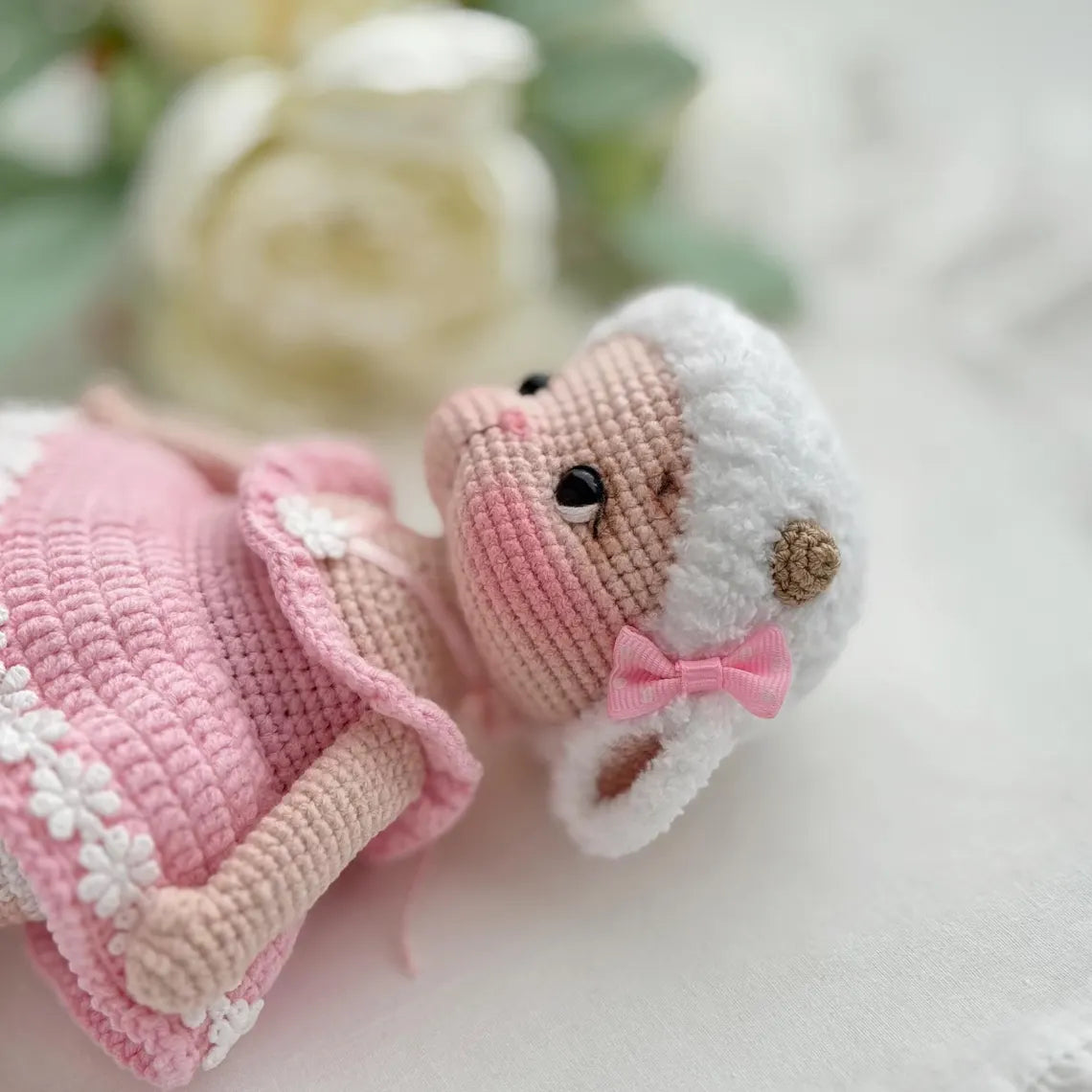 Lamb Doll In Jumpsuits and Dress Bundle Crochet Pattern