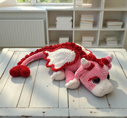 Little Cupid Dragon Crochet Pattern