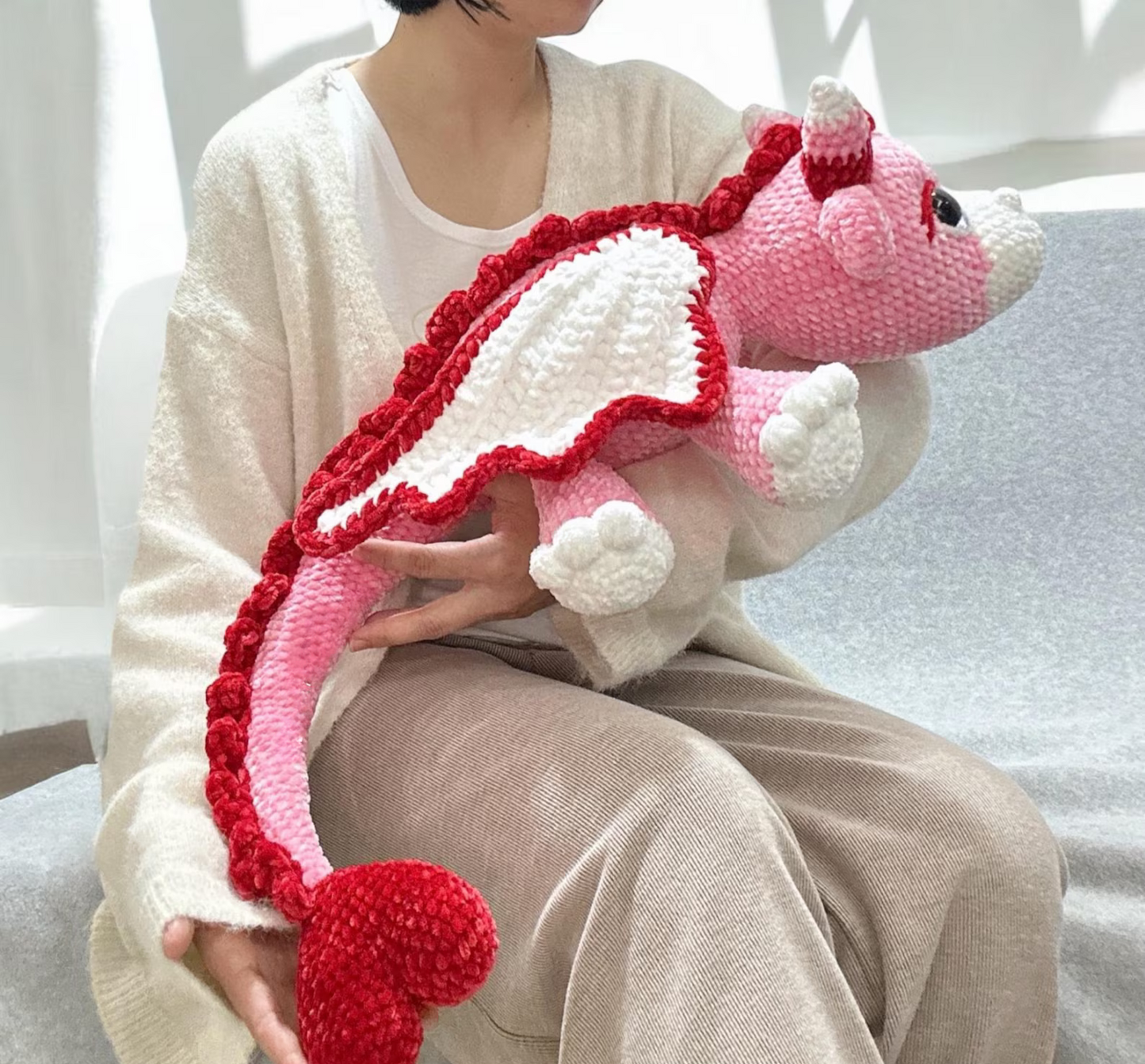 Little Cupid Dragon Crochet Pattern