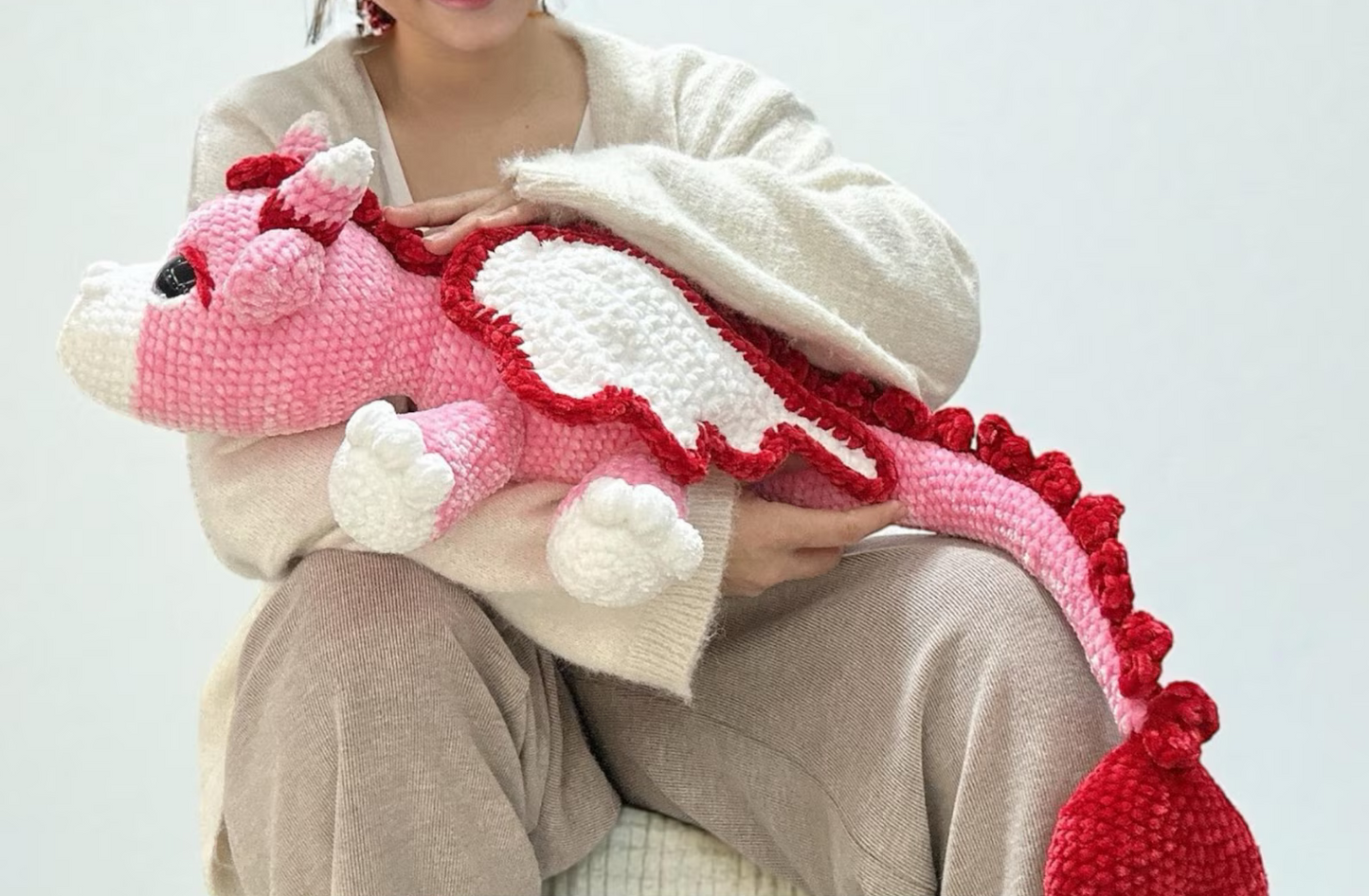 Little Cupid Dragon Crochet Pattern