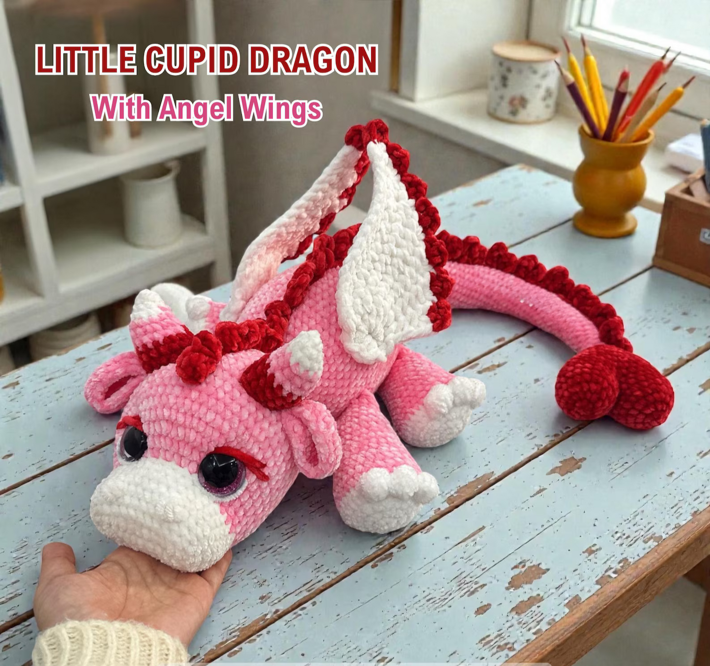 Little Cupid Dragon Crochet Pattern