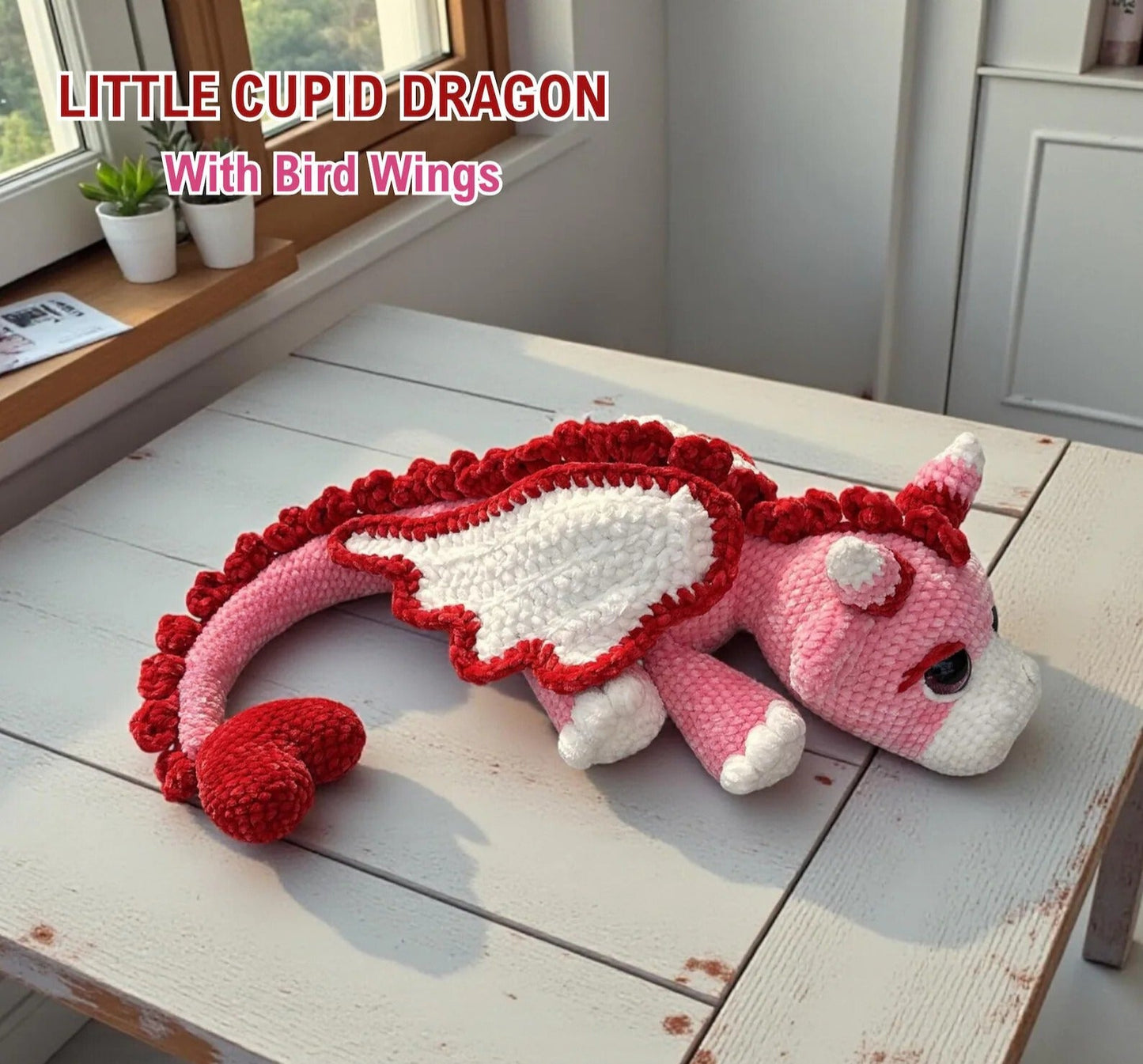 Little Cupid Dragon Crochet Pattern