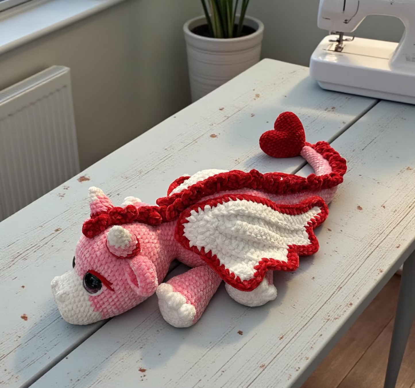 Little Cupid Dragon Crochet Pattern