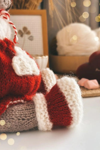 Teddy Bear With Little Heart Outfit Knitting Pattern
